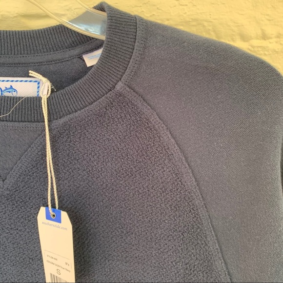 Southern Tide Cliff Two-Tone Fleece Pullover - Picture 8 of 9